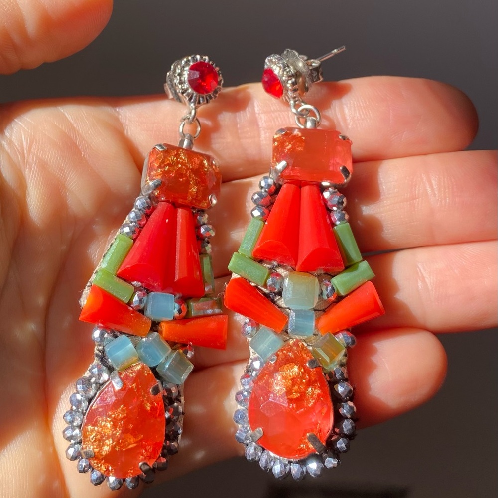 Anthropologie Chandelier Earrings